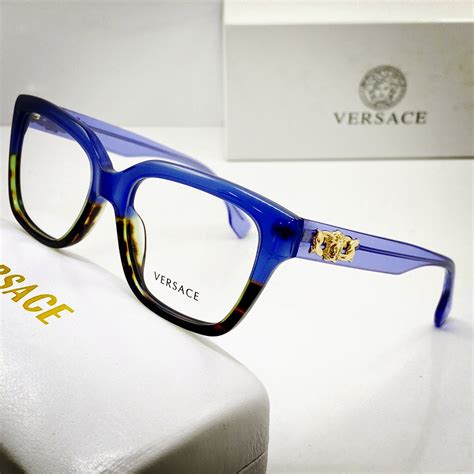 versace prescription glasses for men|clear versace glasses on face.